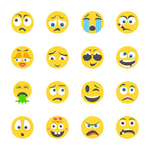 感觉 emojis 图标设置