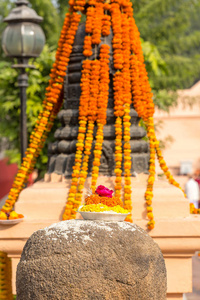 花卉装饰, Bodhgaya, 比哈尔邦, 印度