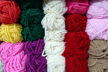 彩色纤维布棉卷纺织品