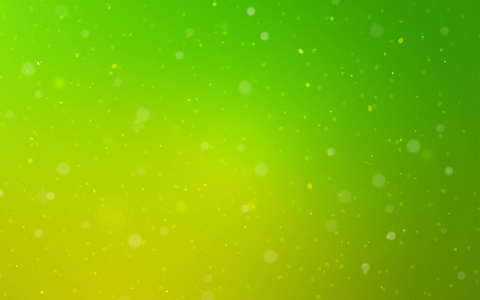 淡绿色的矢量覆盖着美丽的雪花。现代几何抽象例证与冰的水晶。该模式可用于新年广告, 小册子