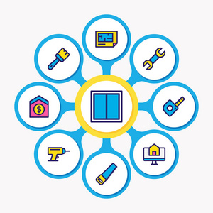 元素的体系结构图片-元素的体系结构素材-元素的体系结构插画-摄图新