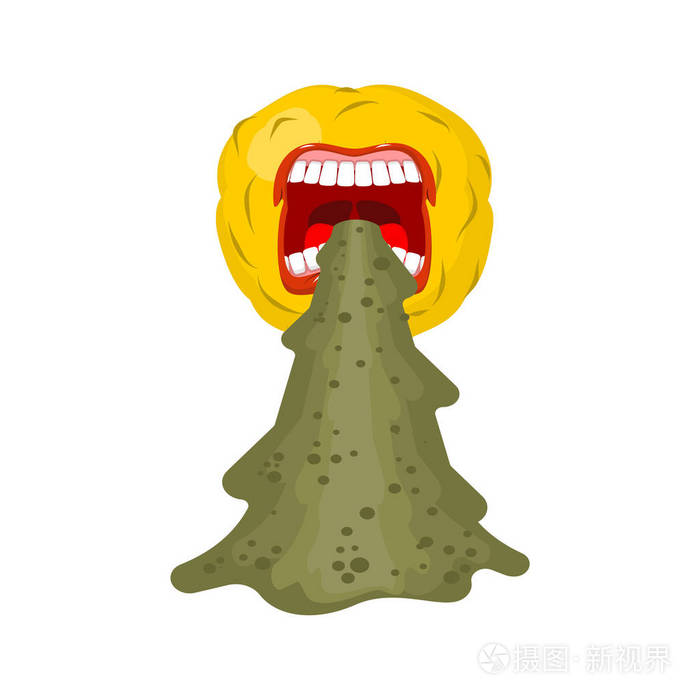 呕吐脸emoji 表情 呕吐矢量图 呕卡通片 呕吐物插画 正版商用图片0sdw0o 摄图新视界