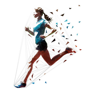 孤立向量插图, 侧面视图照片