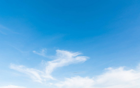 蓝蓝的天空，云，清洁能源，晴朗的天气背景
