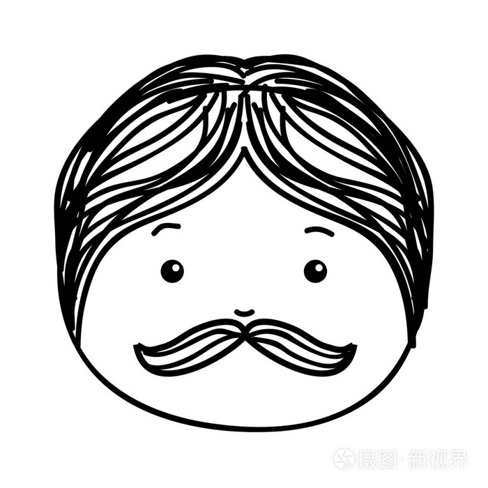 父亲的男人的脸图标