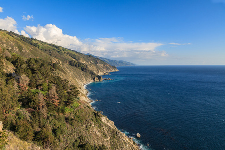 大苏尔加州海岸线