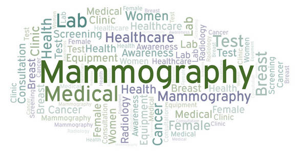 乳腺放射成像词云
