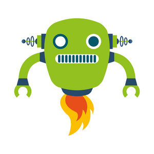 机器人电头像图标照片