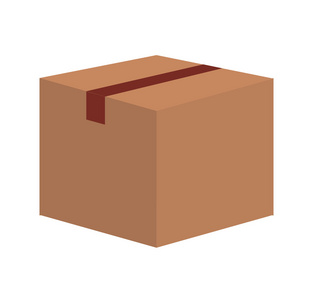 盒子纸箱包装图标照片