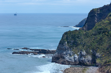 比斯开湾海岸景观西班牙