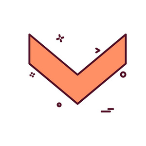 箭头向下图标图片