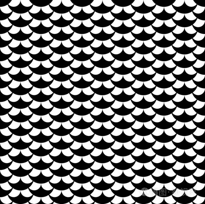 波纹屋顶瓷砖设计背景.向量