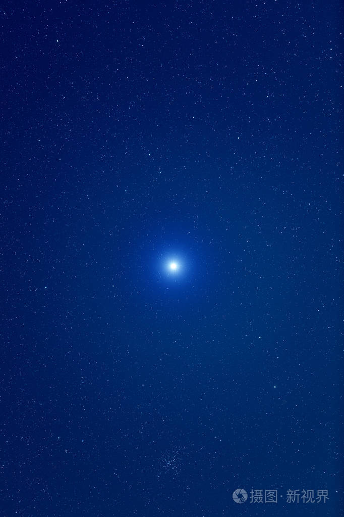银河星-天狼星-用广角镜头拍照