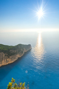 希腊扎金索斯岛 Navagio 海滩