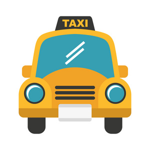 出租车汽车服务公共图标