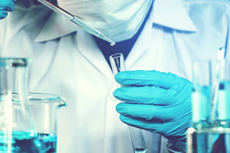 科学实验科学理念下的装备控股工具科学家照片