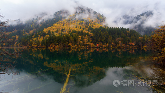 中国四川九寨沟美丽的风景