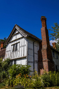 传统的英国村庄与老房子