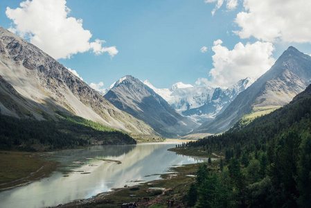 阿尔泰山湖