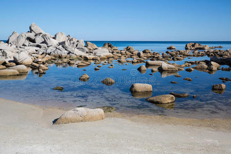 野生岩海海岸线