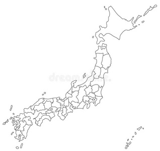 日本城市地图简笔画图片