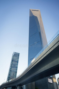 上海环球金融中心步行桥图片