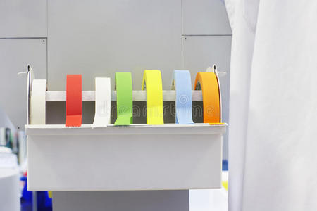 实验室用彩色标签胶带卷