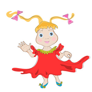 打招呼的手图片