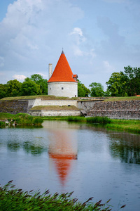 爱沙尼亚 Saaremaa 岛库雷萨雷城堡景观