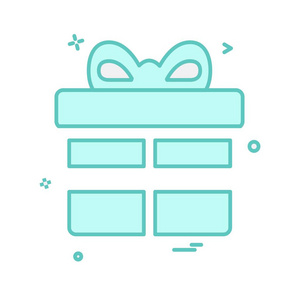 Giftbox 图标设计矢量图