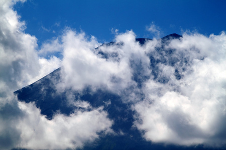 富士山，日本股票形象