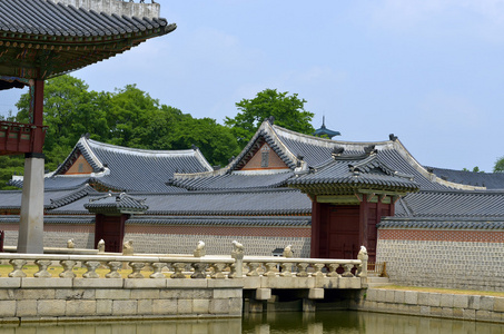 景福宫，首尔，韩国