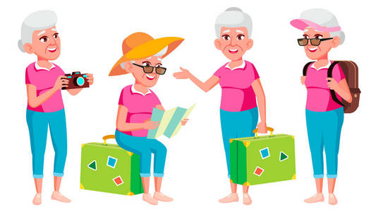 老年.旅游, 旅游.积极的养老金领取者.网站, 小册子, 海报设计.