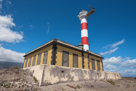 加那利岛南特内里夫岛旁的灯塔
