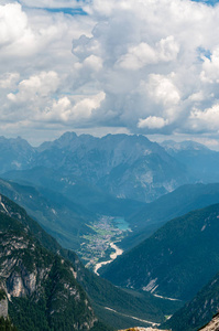 Cime 自然公园的山峰