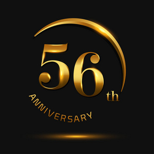 56年黄金周年纪念标志, 装饰背景