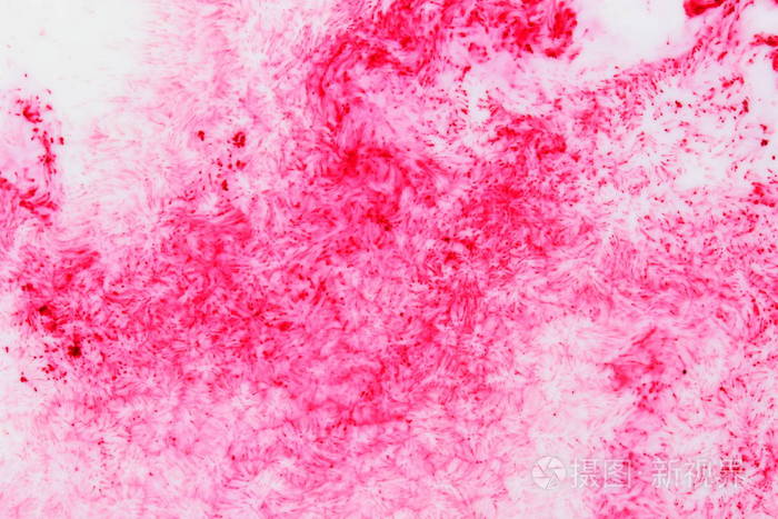 抽象多彩的背景.粉红色的模式与离婚的液体.当代艺术