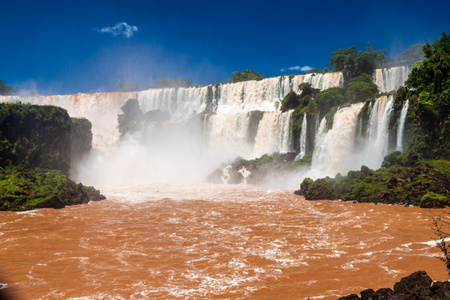 Iguacu 苏伊瓜 落在阿根廷的边境上