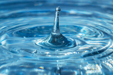 水滴水波纹图片