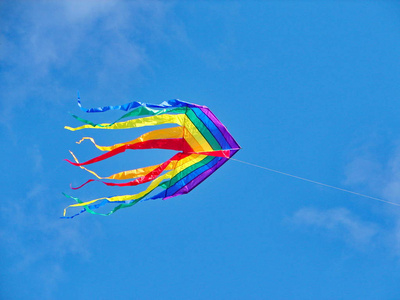 彩虹风筝图片
