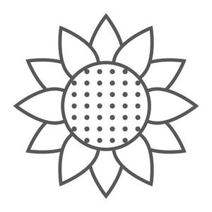 向日葵的图形图片