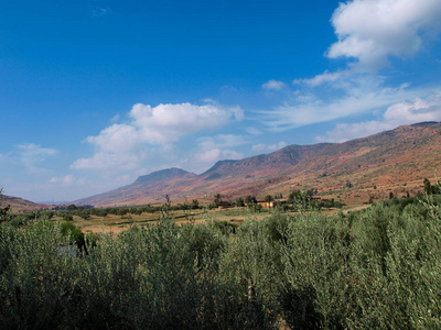 摩洛哥山脉景观