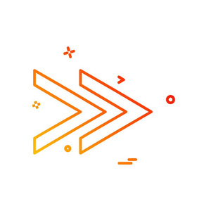 向左再向右箭头图片