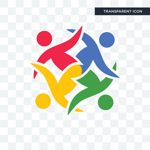 统一矢量图标在透明背景上隔离, 统一徽标照片