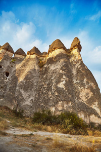 土耳其 kanyon 洞穴房屋的看法