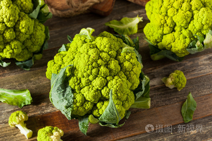 有机绿色西兰花菜花