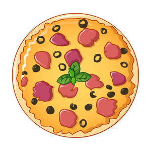 卡通辣香肠图片