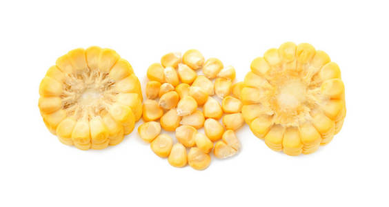 黄色玉米籽粒图片