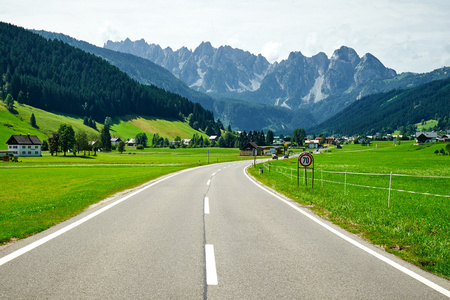 Gosau 奥地利，上部奥地利 Gosau 山路