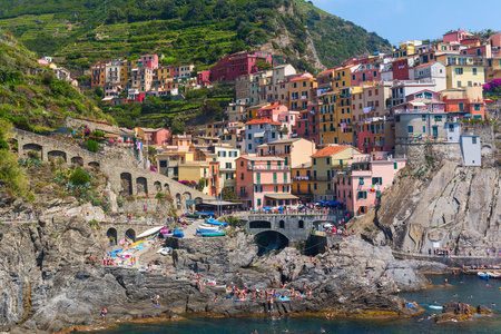 五渔村，意大利 Manarola